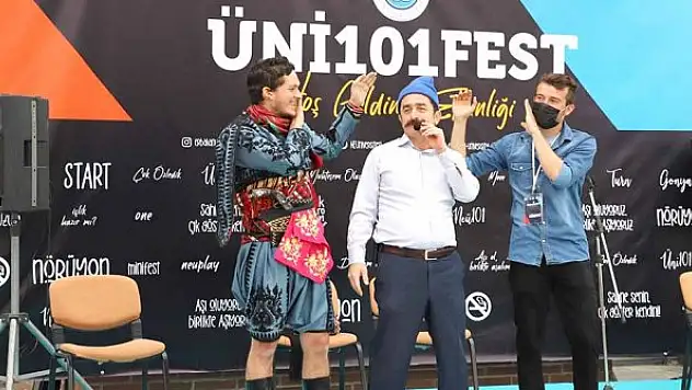 NEÜ öğrencilerini  ÜNİ101FEST'le karşıladı