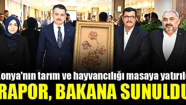 Konya'nın tarım ve hayvancılığı masaya yatırıldı