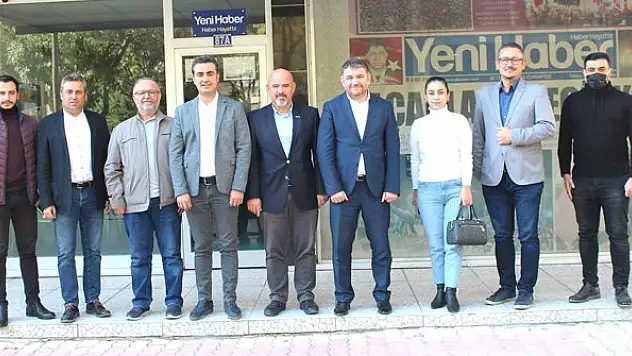 KONTİMDER'den Yeni Haber'e  ziyaret