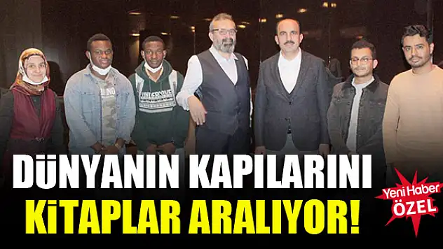 Dünyanın kapılarını kitaplar aralıyor!