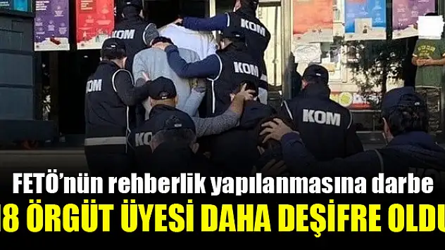 FETÖ'nün rehberlik yapılanması deşifre oldu
