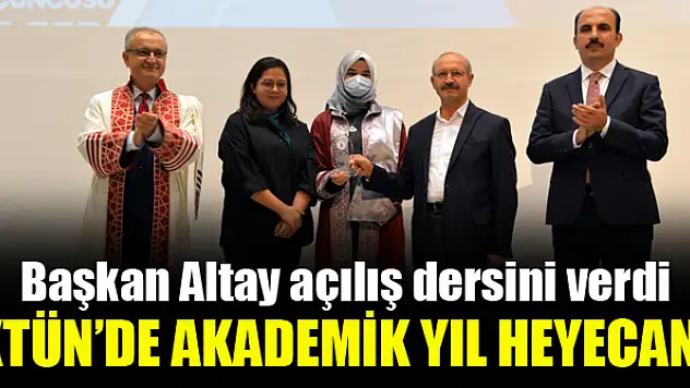 KTÜN'de akademik yıl heyecanı