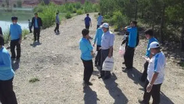 Özel Enderun Lısesı öğrencilerinden çevre bilinci