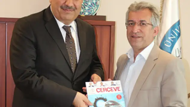 MÜSİAD Konya'dan Rektör Sade'ye hayırlı olsun ziyareti