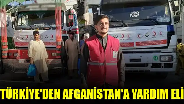 Türkiye'den Afganistan'a 142 tonluk gıda yardımı