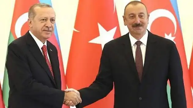 Cumhurbaşkanı Erdoğan, Azerbaycan Cumhurbaşkanı Aliyev ile görüştü