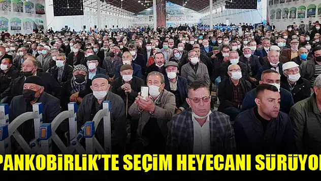 PANKOBİRLİK'te seçim heyecanı sürüyor