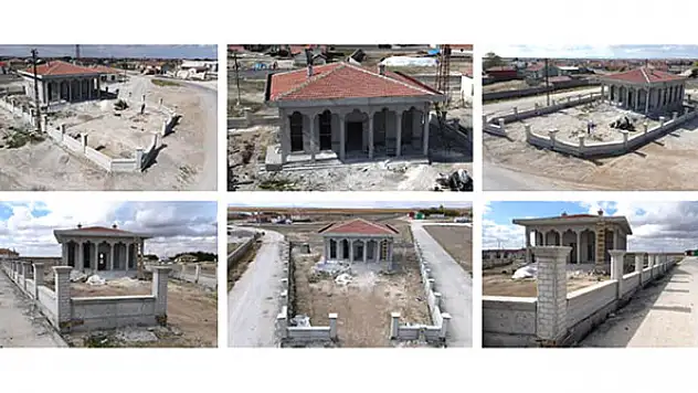 Mahalle konakları hızla yükseliyor