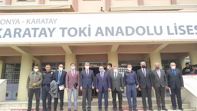 Okulların güvenliği  için toplantı yapıldı