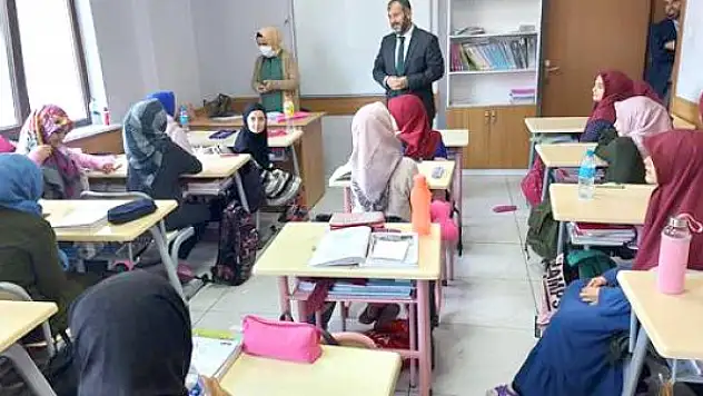 Öge, Kur'an Kursu  ziyaretlerine devam ediyor