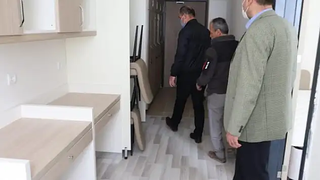 Şems-i Tebrizi Yurdu'nda  denetim yapıldı