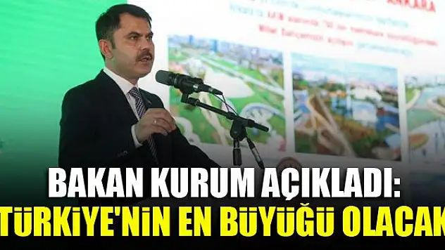 AKM Millet Bahçesi yarın açılıyor! Türkiye'nin en büyüğü olacak