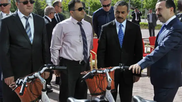 Selçuk'a Halk Sağlığı Müdürlüğü'nden 100 bisiklet