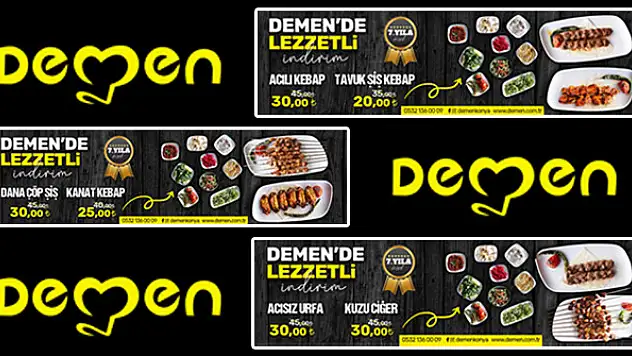 Demen Şanlıurfa Sofrası Reklam Çalışması