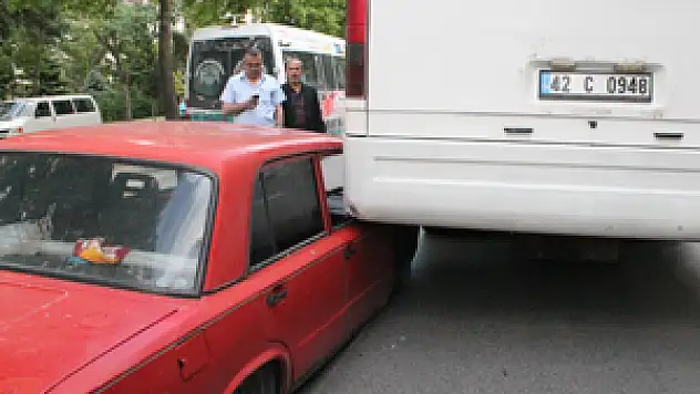 Ankara yolunda görülmemiş kaza!