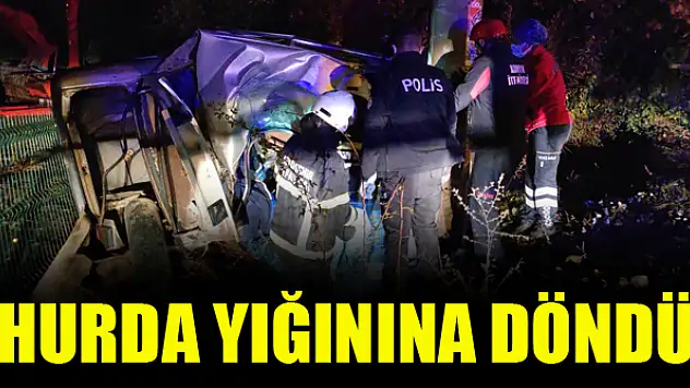 Takla atan otomobilin  sürücüsü öldü
