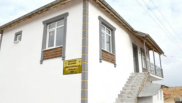 Güneysınır'da bir mahalle  konağı daha hizmet açıldı