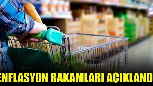 Enflasyon rakamları açıklandı