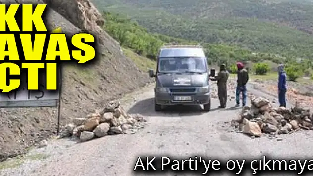 PKK savaş açtı: AK Parti'ye oy çıkmayacak