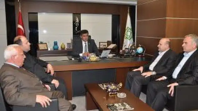 Karadağ heyetinden Meram Belediyesi'ne ziyaret