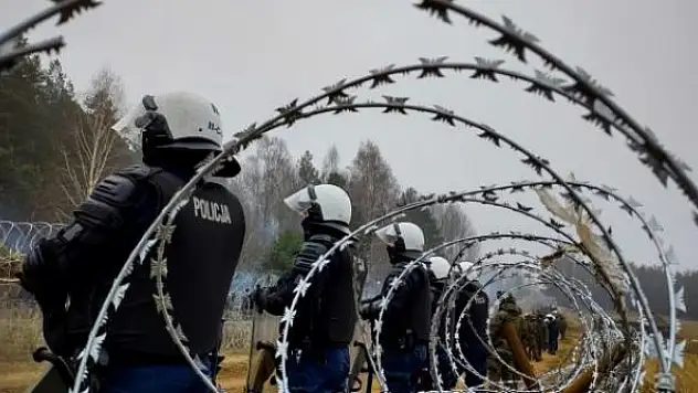Belarus-Polonya sınırında 571 Iraklı bulunuyor