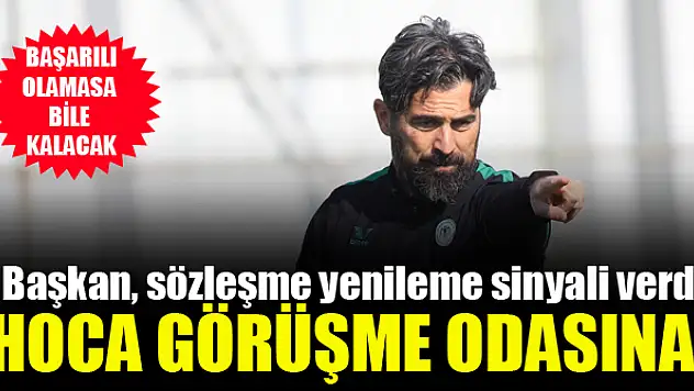 Konyaspor, İlhan Palut ile sözleşme yenilemek istiyor!