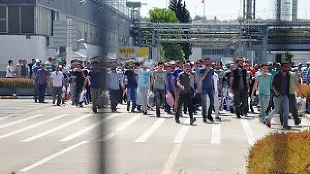 OYAK Renault'da işçilerin eylemi sona erdi