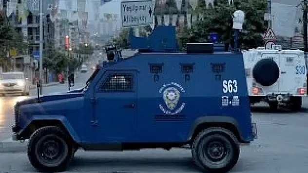 800 polisin katılımıyla terör operasyonu