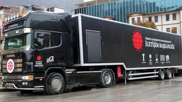 Cumhurbaşkanlığı İletişim Başkanlığı Dijital Tırı Amasya'da