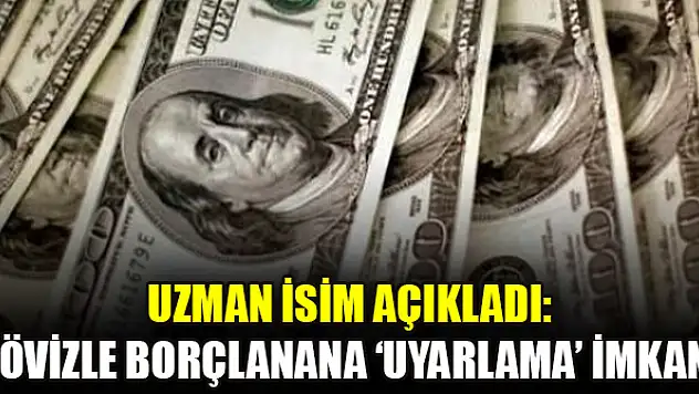 Uzman isim açıkladı: Dövizle borçlanana 'uyarlama' imkanı