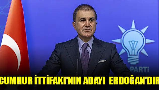 'Cumhur İttifakı'nın adayı  Erdoğan'dır'