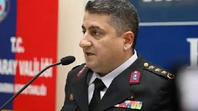 Aksaray İl Jandarma Komutanı Bilgiç'ten acı haber!
