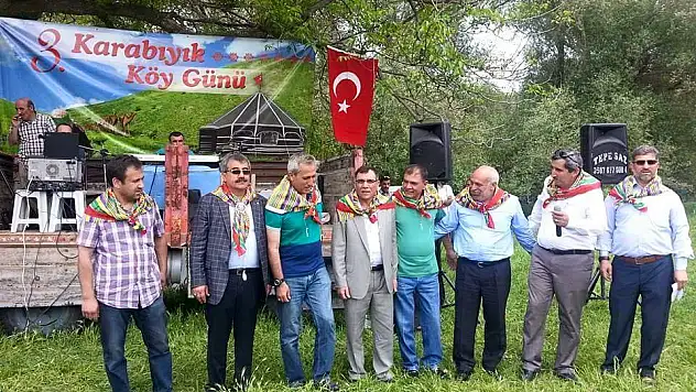 Karabıyık köylüleri 3. köy şenliğinde buluştu
