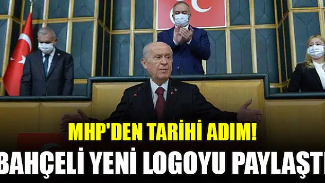 MHP'den tarihi adım! Bahçeli yeni logoyu paylaştı