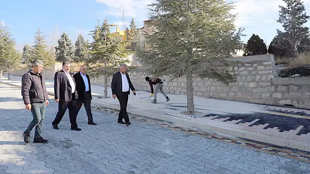 Cihanbeyli'de cadde ve sokaklar yenileniyor
