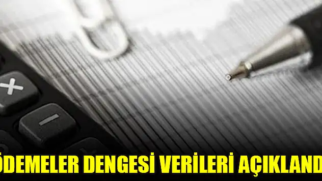 Ödemeler dengesi verileri açıklandı