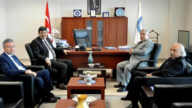 NEÜ Rektörü Şeker'den, KTO Karatay Üniversitesi'ne ziyaret