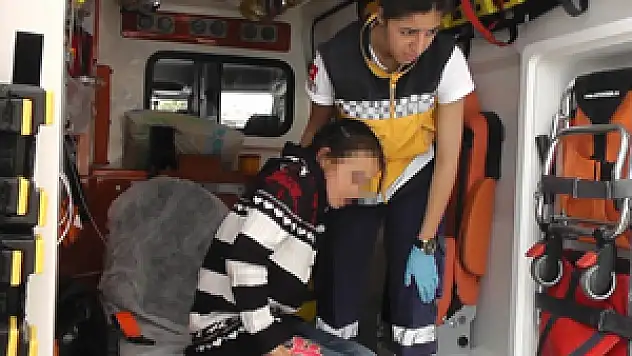 Elektrikli bisikletin çarptığı kız çocuğu yaralandı