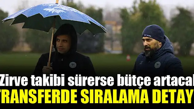 Konyaspor'un transferini sıralama belirleyecek!