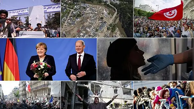 Dünyada 2021 böyle geçti