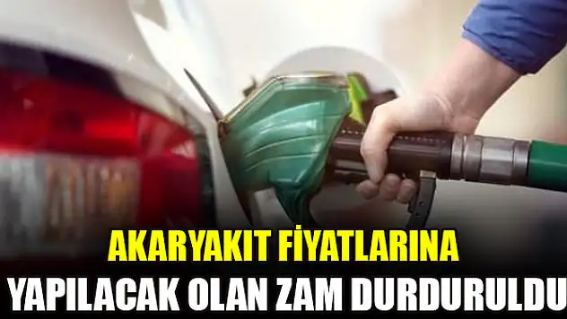 Benzin, motorin ve LPG zamları geri alındı