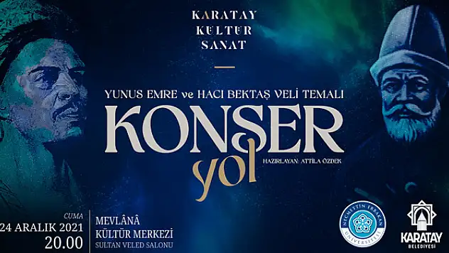 Karatay Belediyesi'nden 'yol' konseri