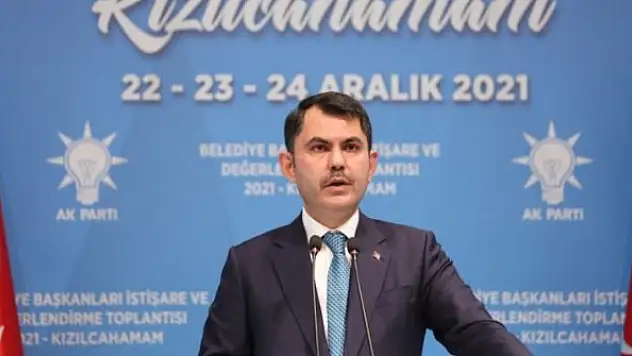 Bakan Kurum'dan belediyelere çağrı: Başvuruda bulunun
