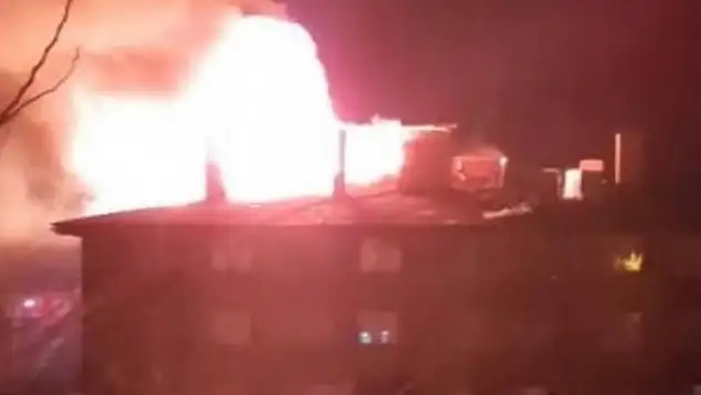 Yalova'daki bir binada yangın çıktı