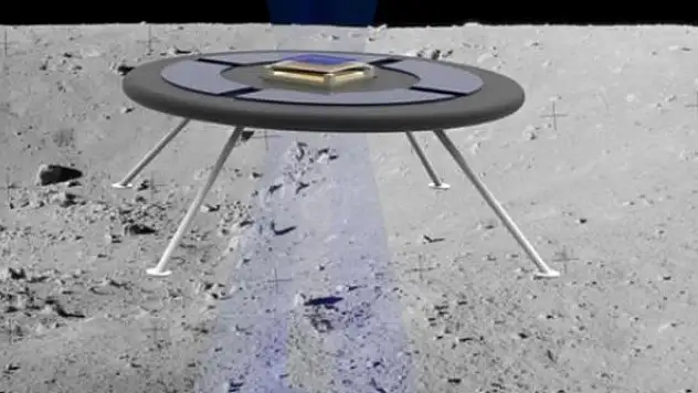 Ay üzerinde gezebilecek 'uçan daire' tasarlandı