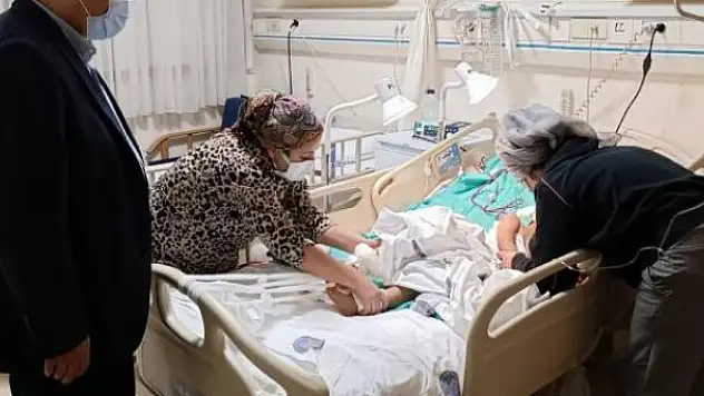 Küçük Asiye yoğun bakımdan çıktı