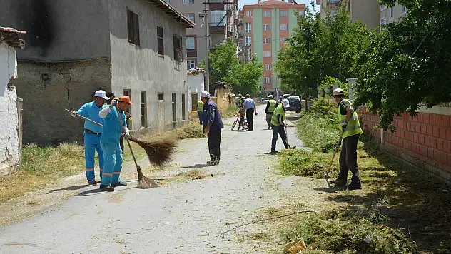 Ereğli sokakları temizleniyor