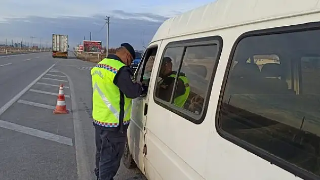 jandarma ekipleri, 'Güven ve Huzur' uygulaması yaptı