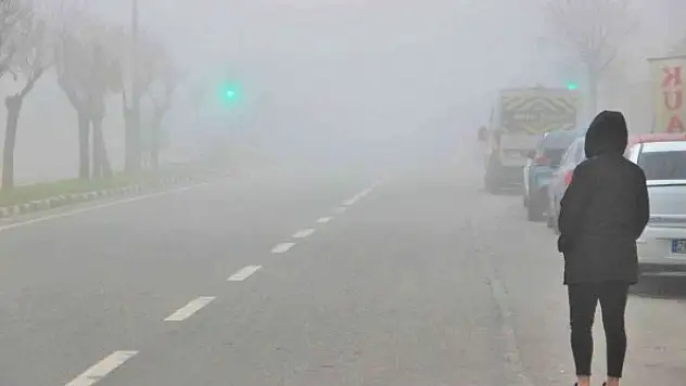 Manisa yeni yıla sis altında uyandı