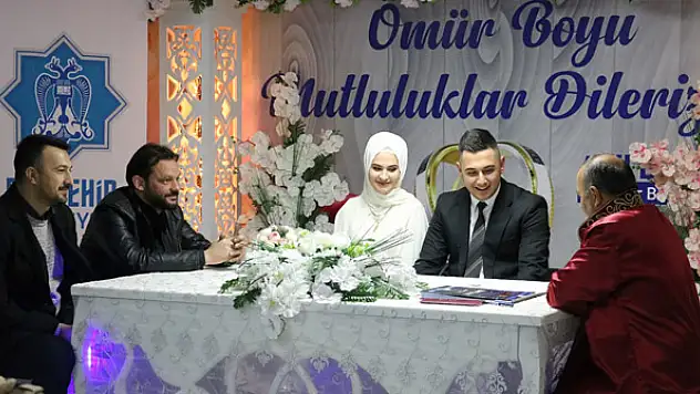 Beyşehir'de 2021'de 579 çiftin nikahı kıyıldı